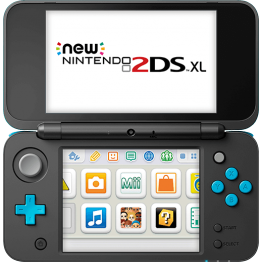 New Nintendo 2DS XL - Black/Blue